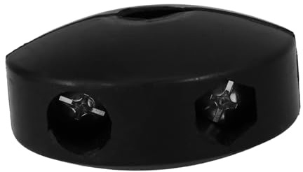 SHINEOFI Hose Ball Stopper Replacement for Garden Hose Reel 2.76 Inch Rubber Stopper with Screws Tube Rolling Device Accessory