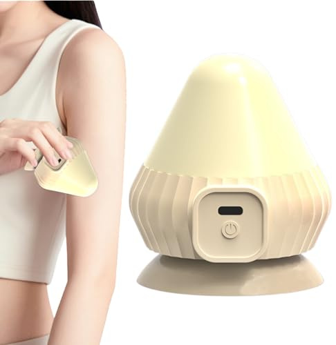 Bola Masajeadora Relajador Cervical | Con para Relajación y Dispositivo de Ejercicio Vibratorio para Piernas, Espalda Baja, Hombros y Cuello