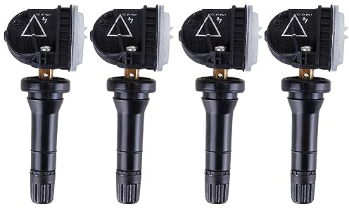 4PCS TPMS Reifendrucksensor 2318453 Für Ford Galaxy S-Max Edge Fiesta Mondeo Mustang RDKS Reifendruckkontrolle Sensor Reifendruckkontrollsystem Ersatz#2318453, 2036804, 5291383