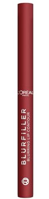 L'Oréal Paris - Crayon Contour des Lèvres - Effet Flouté Naturel - Blurfiller - Teinte : Bordeaux Bisous