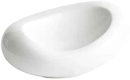 Assiettes Service de Table Vaisselle Créative En Céramique Blanche, Plateau De Rangement Plats Froids Ménagers, Fournitures Cuisine D'hôtel, Assiette Froide(11 inch)