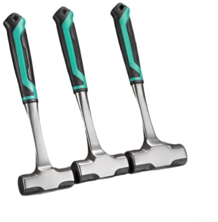 Sledgehammer, Heavy Duty Hammer, 2 lbs Octagonal Head, Soft-Grip Handle, High-Carbon Steel for Masonry, Demolition, DIY