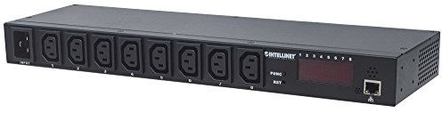 Intellinet 163682 Unit? Di Distribuzione Dell'energia [pdu] 8 Presa[e] Ac Nero (19 Intelligent 8-Port Pdu - 19 Intelligent 8-Port Pdu, - 19 Rackmount