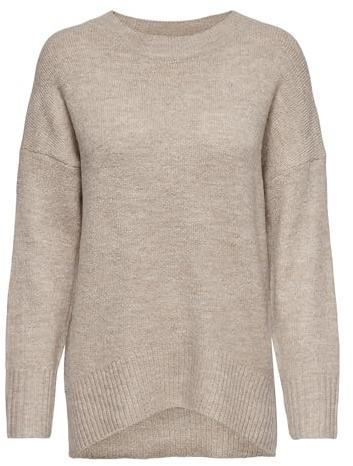 ONLY Onlnanjing L/S Pullover Knt Noos, Maglione Donna, Nomad, XL
