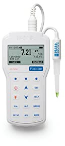 Hanna Instruments HI98161 pH-Messgerät für Lebensmittelanwendungen