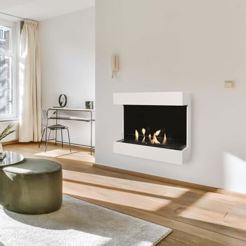 Xaralyn Ethanol-Kamin Umbria - Wandkamin - Dekokamin - 3 KW Heizung