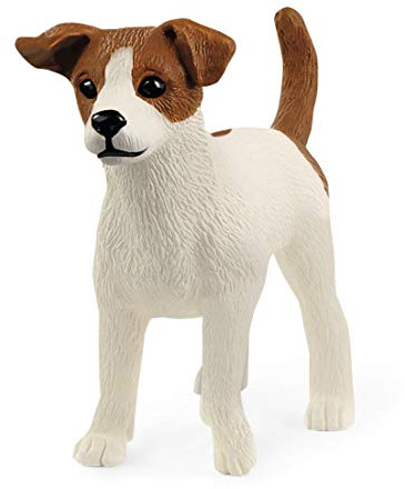 SCHLEICH 13916 Jack Russell Terrier, ab 3 Jahren, Farm World - Spielfigur, 5 x 2 x 4 cm