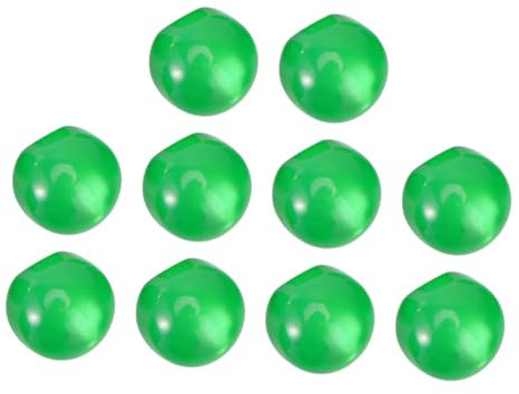 NUOBESTY 10 Runde Runde Kunstharz Knöpfe mit Perlmuttglanz Glatte Oberfläche und Angenehmer Griff zum Annähen an Kleidung und Selbstgemacht Hemdenverschluss