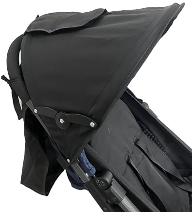 Parasol para cochecito de bebé, capó para cochecito de bebé, parasol para cochecito de bebé, paraguas, cochecito, silla de paseo de discapacidad, cubierta protectora extensible a presión e instalación