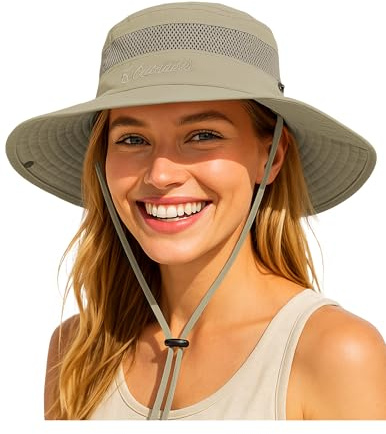 CULACCINO Sonnenhut Herren Fischerhut Herren Outdoor Sommer Wanderhut UV-Schutz Anglerhut Safari-Hut Atmungsaktiv