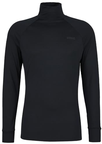 Stoic Herren Merino180 BengtSt. Turtle Neck Merinounterwäsche 100% Merinowolle