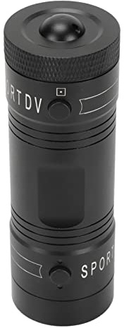 Fydun Caméra de Moto HD 1080P Caméra de Sport de Vélo Compacte étanche Grand Angle de 120 Degrés avec Micro pour pour Les Familles