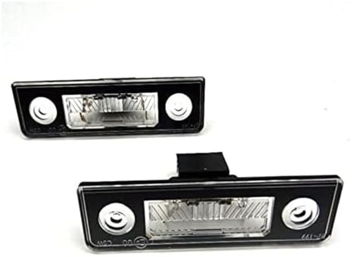 Vuzmode For Skoda, for Octavia, 2008-2013 ROOMSTER 2006-2015 PRAKTIK 2007-2015 Lámparas de Luces de matrícula Iluminación de matrículas