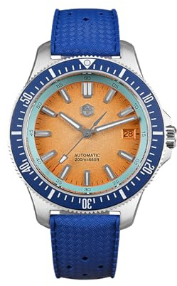 TACTICAL FROG San Martin SN0118 Automatikuhr Für Herren, 40 mm Saphirglas-Taucheruhr, Edelstahl 316L, Wasserdicht bis 200 M