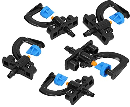 Acouto Bulle de Brume, Diamètre de Pulvérisation de 8 M, Pulvérisateur de Brume à Eau Réfractée pour Arbres Fruitiers, Arbustes, Serres, Applications Intérieures et Extérieures, Buse