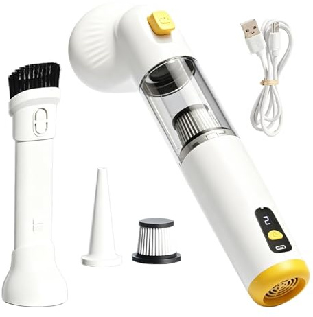 Aspirateur de poils d'animaux de compagnie – 650 g 3 en 1 | Sèche-poils de chat et chien | Appareil de nettoyage des animaux de compagnie à haute aspiration | Aspirateur portable pour voiture et