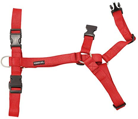 PERROS LIFE Brustgeschirr mit Aussparung vorne Hund Torace 46-65 cm Jack Russel Nylon