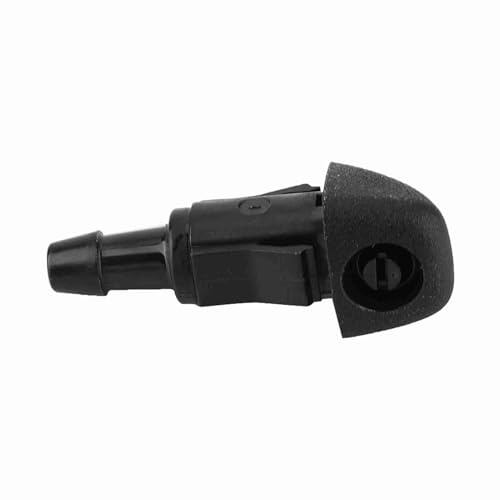 Aramox Windschutz Sprühdüse Waschdüse für Scheibenwischer, Universelle Passform, 1 Stück, Schwarz, 5 cm, ABS, OE: 76810-SWA-E01