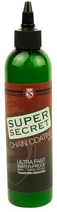 SILCA Lubrificante per catena della bicicletta Super Secret, cera per la pulizia, levigatura e rumore, lubrificante impermeabile per catena della bicicletta, lubrificante per catena per ridurre