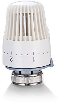 Testina termostatica, 2 pezzi M30 x 1,5 Smart Radiatore Termostato Radiatore Valvola di Ricambio Testa 5 Livelli Controllo della Temperatura per Casa Ufficio