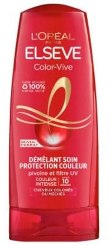 L'Oréal Paris Après-Shampoing Soin Démêlant Soin Protection Couleur Pour cheveux colorés ou mèchés - Le flacon de 300ml
