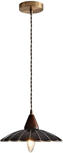 BFFGKGL Lampe suspendue nordique japonaise noire pour salle à manger, créativité moderne, soucoupe volante, îlot de cuisine, lampe suspendue minimaliste du milieu du siècle, lustre de table à manger e