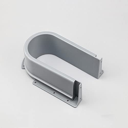 Protectores de salpicaduras impermeables para debajo del fregadero, accesorios de plástico en forma de U, color blanco
