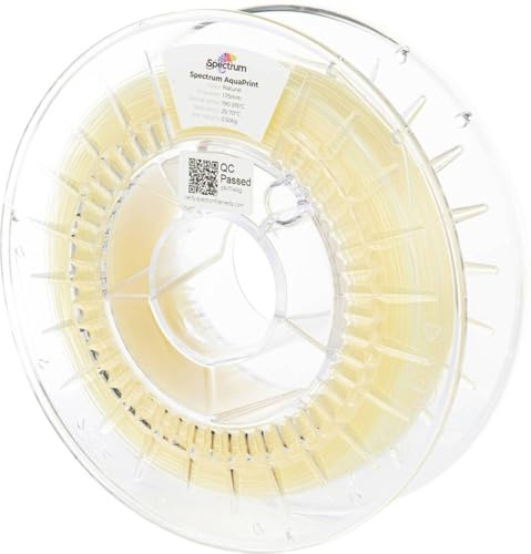 Spectrum Filaments 81008 AquaPrint Filament PVA wasserlöslich 1.75mm 500g Natural 1St.
