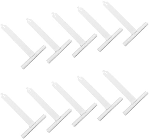 Uonlytech 10 Ressorts Suspendre pour Volets Roulants Queue D’aronde Acier Haute Résistance Kit de Réparation 10 Pièces pour Volets de Fenêtre Accessoires de Fixation pour Installation