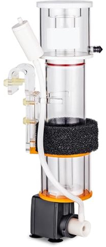 Protein Skimmer for Saltwater Aquariums - Internal Skimmer for Fish Tanks, Suitable for 30-50L, 50-90L, and 90-130L Freshwater and Marine Aquariums