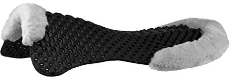 Acavallo Piuma Air-Release Pad Eco hinten erhöht, Größe:OneSize, Farbe:weiß