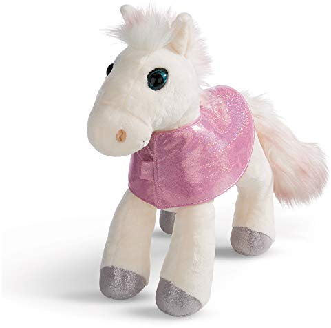 NICI Kuscheltier Pferd White Peach 25 cm – Plüschtier Pferd für Mädchen, Jungen & Babys – Flauschiges Stofftier zum Kuscheln, Spielen und Schlafen – Gemütliches Schmusetier für jedes Alter – 44901