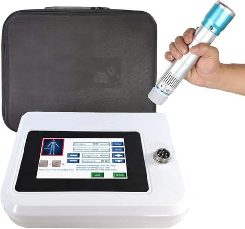 LWWOZL Masajeador Profesional Ed Dispositivo de Terapia de Ondas de Choque Extracorpóreas, Multifunción Máquina De Masaje Corporal Electromagnético, Alivio del Dolor ED, Dispositivos De Relajación