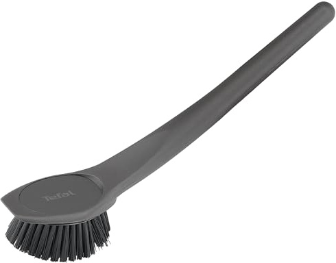 Tefal K18510 Reinigungsbürste | weiches, kratzfestes Design | für eine leichte und gründliche Reinigung Aller Arten von Grillrosten | Grillzubehör | Grau