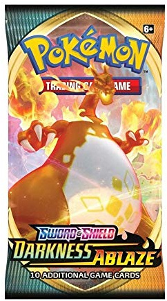 Pokemon Darkness Ablaze förseglad booster pack x 1