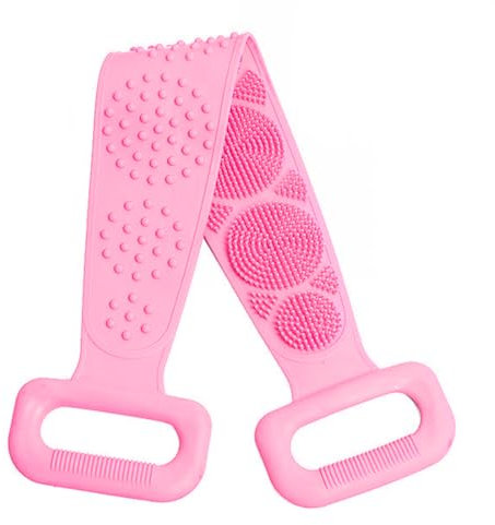 VAEIORP 1 pcs Rücken Duschbürste Rücken Peeling Massagebürste Silikon große Duscheinheit reinigt den Körper gründlich