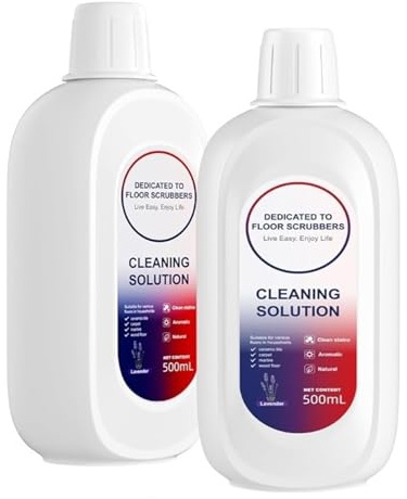 HJFGHDDS Bodenreiniger, 500 ml, Lavendelduft, Bodenreinigungslösung, kompatibel mit Tineco, Allen Roboterstaubsaugern und Nass-Trocken-Staubsaugern mit doppeltem Verwendungszweck