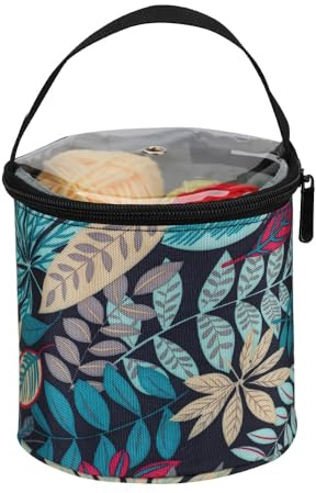 Laroal Bolsa para Tejer, Guardar Hilo, Guardar Lana, Crochet, Organizador de Bolsas de Hilo, Bolsas de Lana, Herramientas de Costura