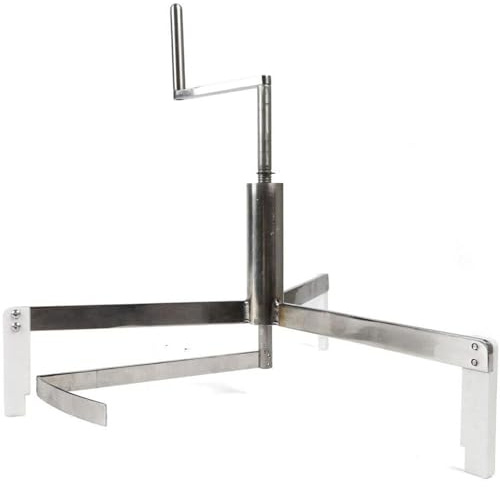 Yidubid 40 Cm Épandeur À Crêpes, Acier Inoxydable 304 Crêpière Pâte À Pizza Épandeur De Cuisson pour Cuisine RestaurantSilver,1