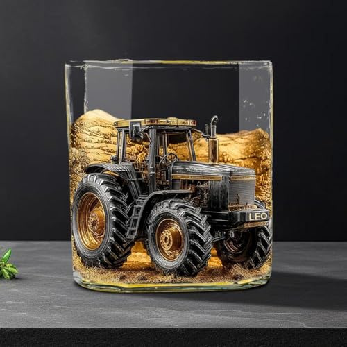 Miglior bicchiere da whisky personalizzato per camionista, nome personalizzato bicchiere da whisky per camionista, papà, marito o fidanzato, regali per compleanno, pensione, Natale