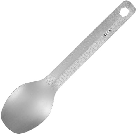 DEKKRYNFV Lightweight Spoon Long Handle Spork For Camping Hiking Travel Picnic Tableware Strong & Lightweight Camping