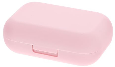 YARNOW Estuche de Lentes de Contacto de Viaje con Espejo, Soporte Pequeño para Lentes, ABS y Vidrio, con Herramientas, para Mochila y Maleta
