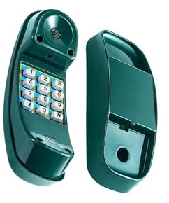 mophrati Creative Pretend Phone Toys Kids Swing Set Accessories Fun Climbing Frame Outdoor Equipment Engaging Adventure Kids Childrens Play Toy Telephone Play Equipment, Green