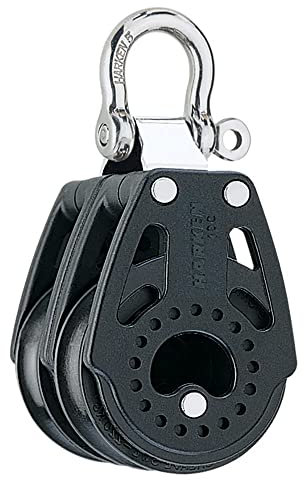HARKEN Premium Sailing 40 mm Carbo Fixed Boat Block Doppelrolle, Teil 2642