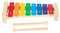 Classic Cantabile GS-8 Glockenspiel für Kinder - Schlagspiel für Musikalische Früherziehung - Xylophon mit Schlägeln und bunten Klangplatten zum Spielen Einer Tonleiter