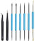 XINMEIWEN Professional Solder Assist Tool Löt-Hilfswerkzeug Doppelseitige Hilfe Reparatur Löt-Kit für Löten und Entlöten (8 Stück)