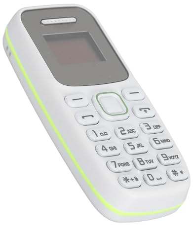 2G Entsperrtes Mobiltelefon für Senioren, 0,66 Zoll Entsperrtes Mobiles Basistelefon für ältere Menschen, Einfach zu Bedienendes Telefon mit Großen Tasten, Unterstützt Musik