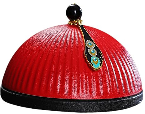 CORHAD Keramik-aschenbecher in Hutform Dekoratives Desktop-ornament Zigarettenaschenhalter Mit Aufbewahrungsbehälter Für Kleinigkeiten Kreativer Schreibtisch-aschenbecher Vintage-aschenbe