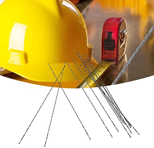 12 Lame per da Traforo, Lame per per Legno, Denti a Spirale Taglio Legno Metallo Plastica Acciaio Ad Alto Tenore di Carbonio, 5,12 Pollici, per Taglio (Lama per 6#)