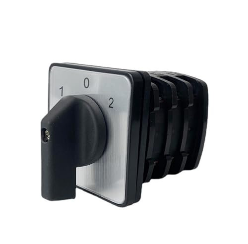 Circuito de control LW27 YMW27-20/3, 20 A, 690 V, tres posiciones, 3 polos, control de potencia, contacto plateado, interruptor de leva de conmutación rotativa, 1 unidad